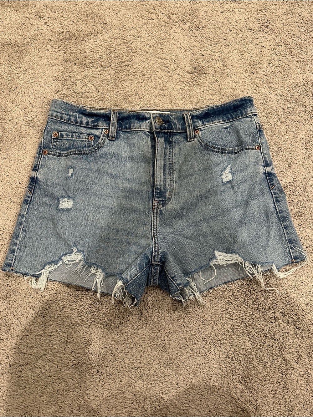 Daze Denim Shorts - Light Blue - Picture 1 of 2